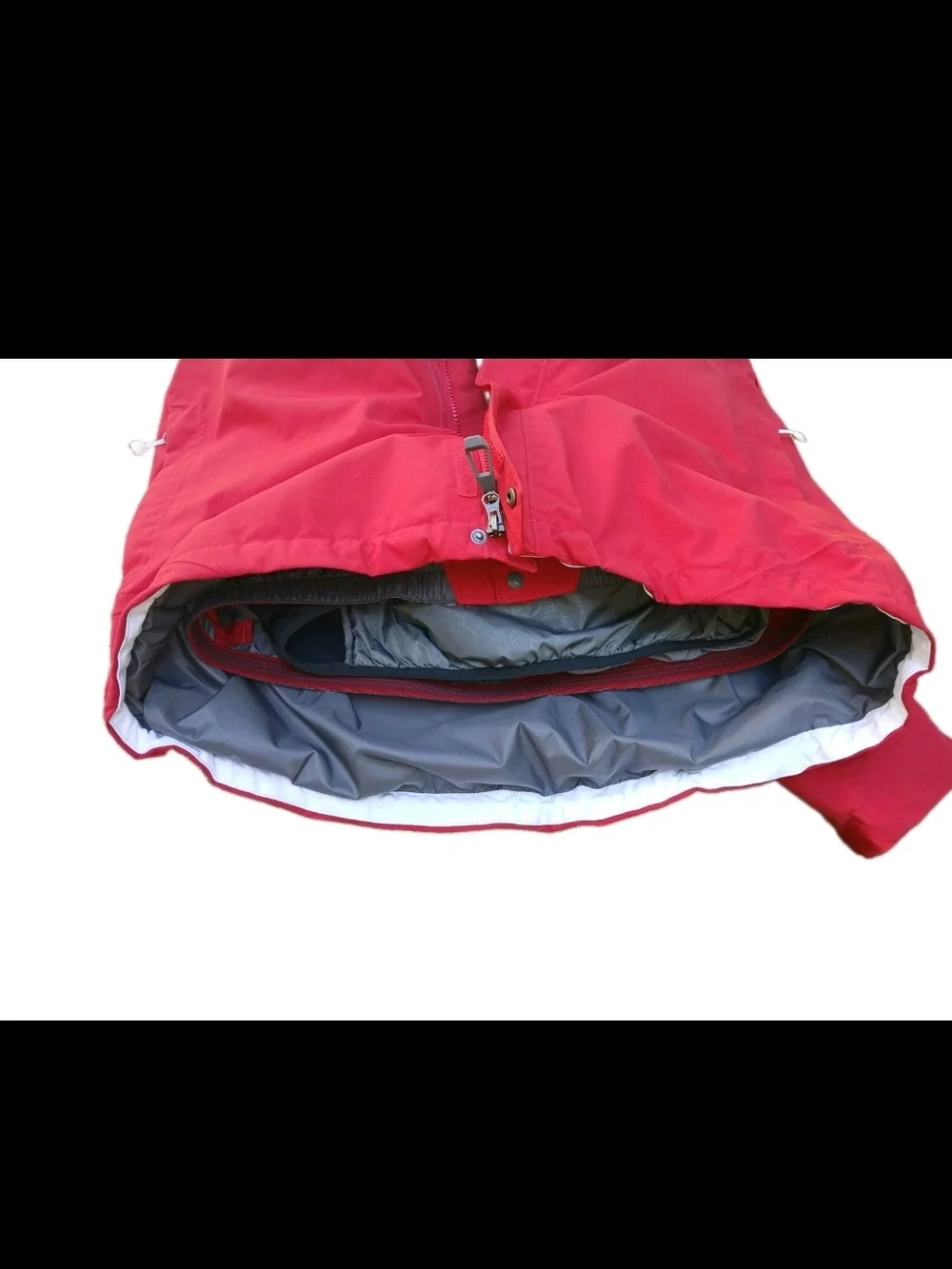 The North Face Triclimate™ Hooded Jacket 3-in-1 Mens L Red/Grey